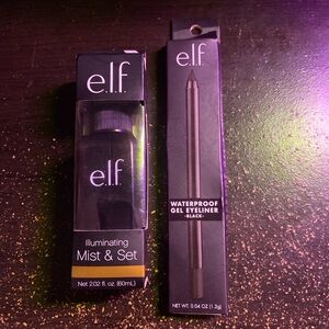 e.l.f. Illuminating Mist & Set and Gel Eyeliner